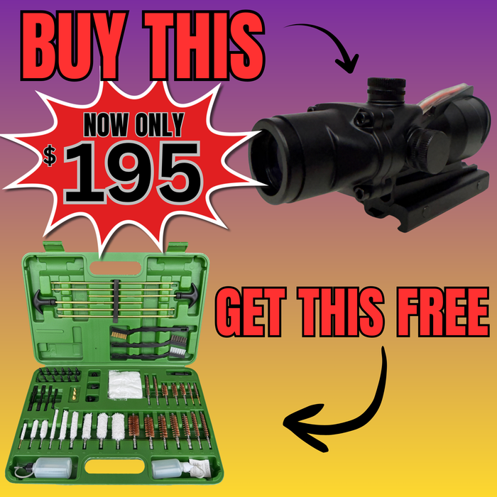 Discovery 4x32 ACOG Scope + CLEANING KIT