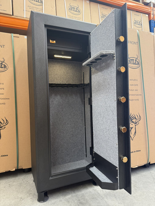 Antler 18 Premium Gun Safe 155kg + LED Light