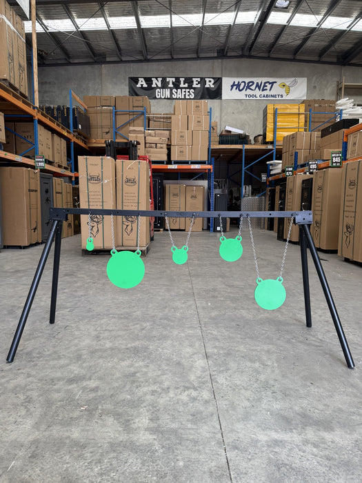 Heavy Duty Target Stand & Full Set Beast Bisalloy Gongs